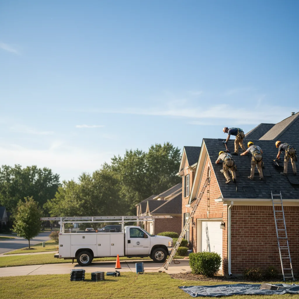 Roof Repair in Justin